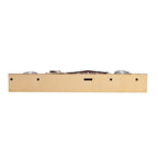 Plywood Table Decor Christmas House with 2 LED Lights (2xAAA Batteries Not Inc.)
