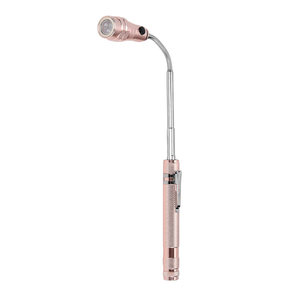 Set of 2 LED Flexible Magnetic Flashlight - Rose Gold