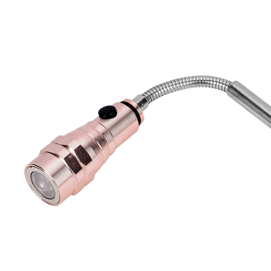 Set of 2 LED Flexible Magnetic Flashlight - Rose Gold