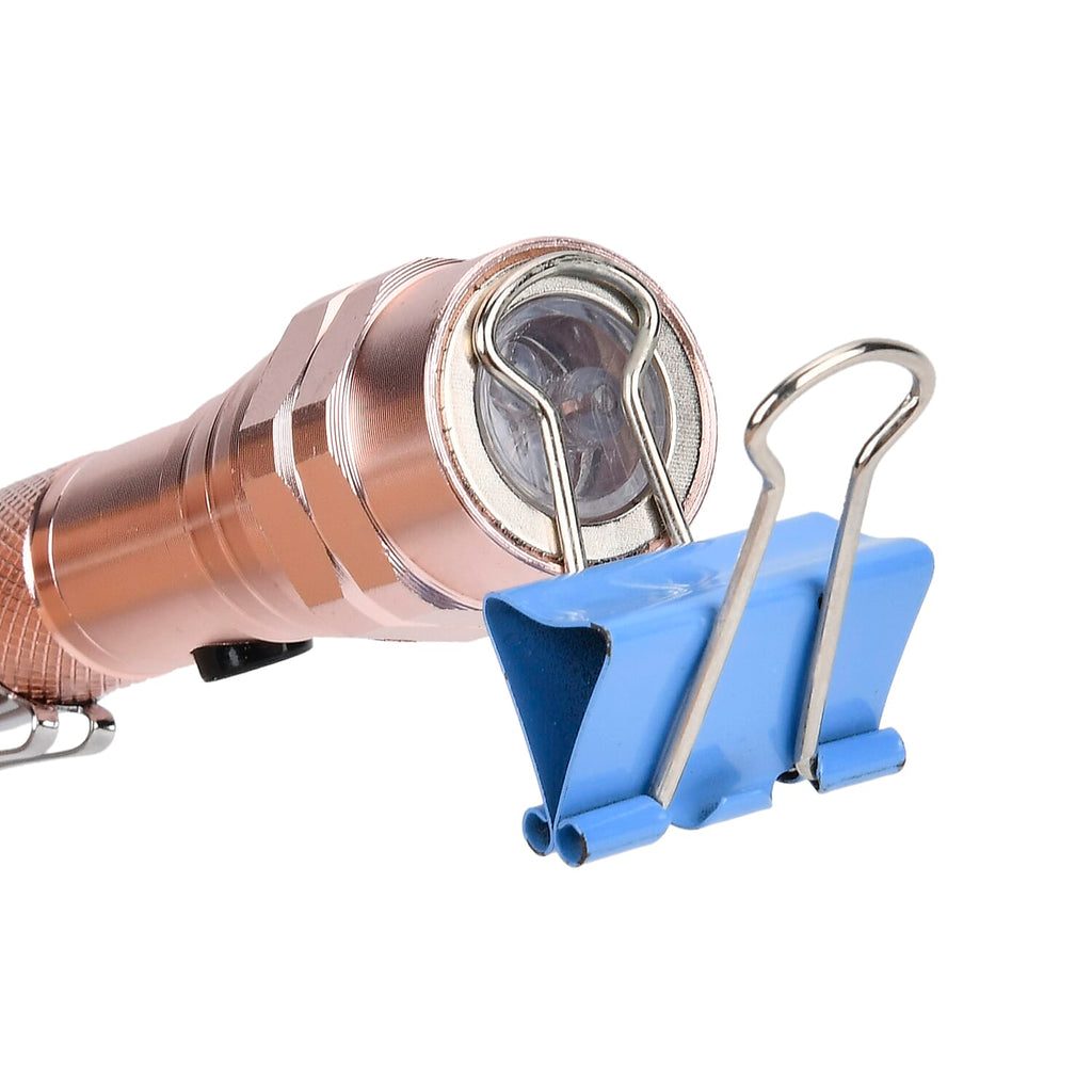 Set of 2 LED Flexible Magnetic Flashlight - Rose Gold