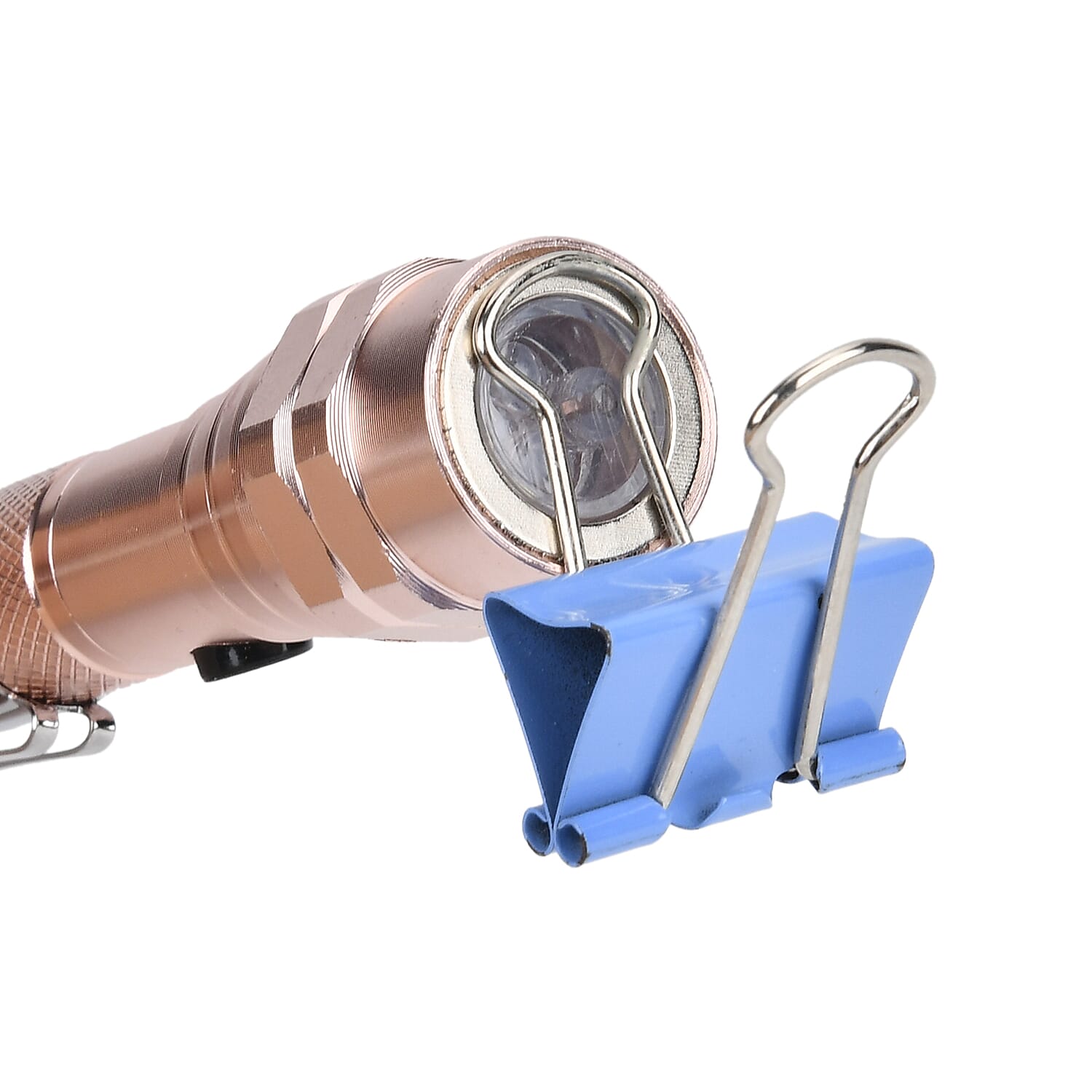 Set of 2 LED Flexible Magnetic Flashlight - Rose Gold