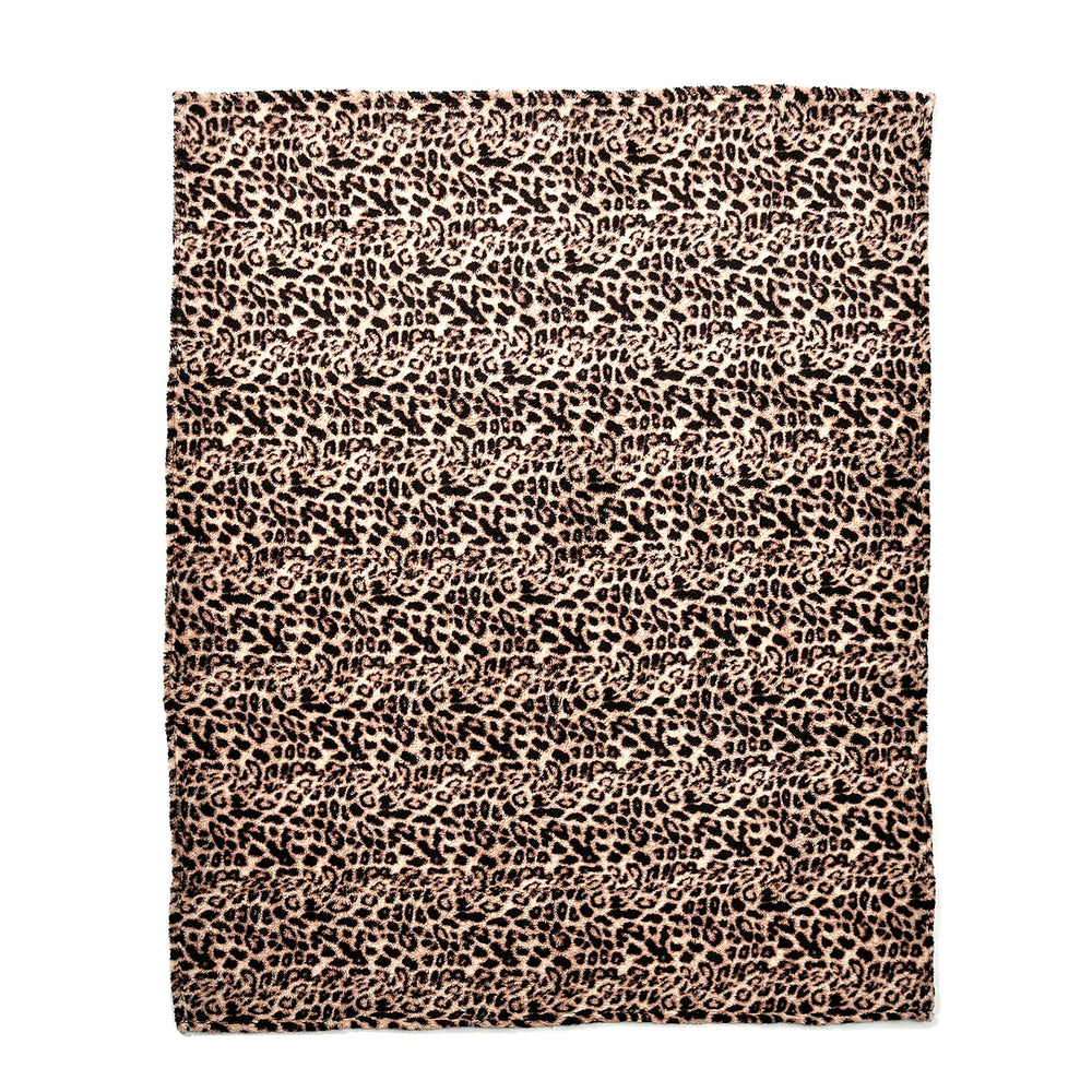 WINTER MEGA OFFER- Leopard Pattern Ultra Soft Blanket (Size 200x150 cm) - Brown