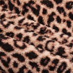 WINTER MEGA OFFER- Leopard Pattern Ultra Soft Blanket (Size 200x150 cm) - Brown