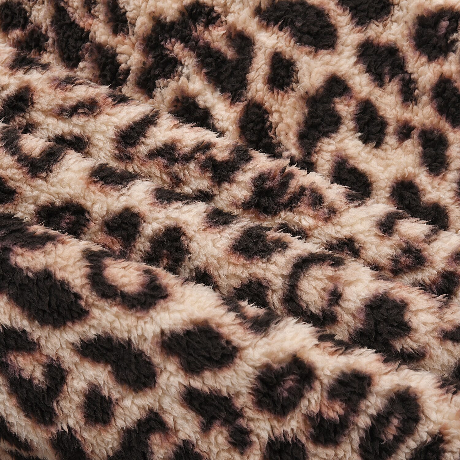 WINTER MEGA OFFER- Leopard Pattern Ultra Soft Blanket (Size 200x150 cm) - Brown