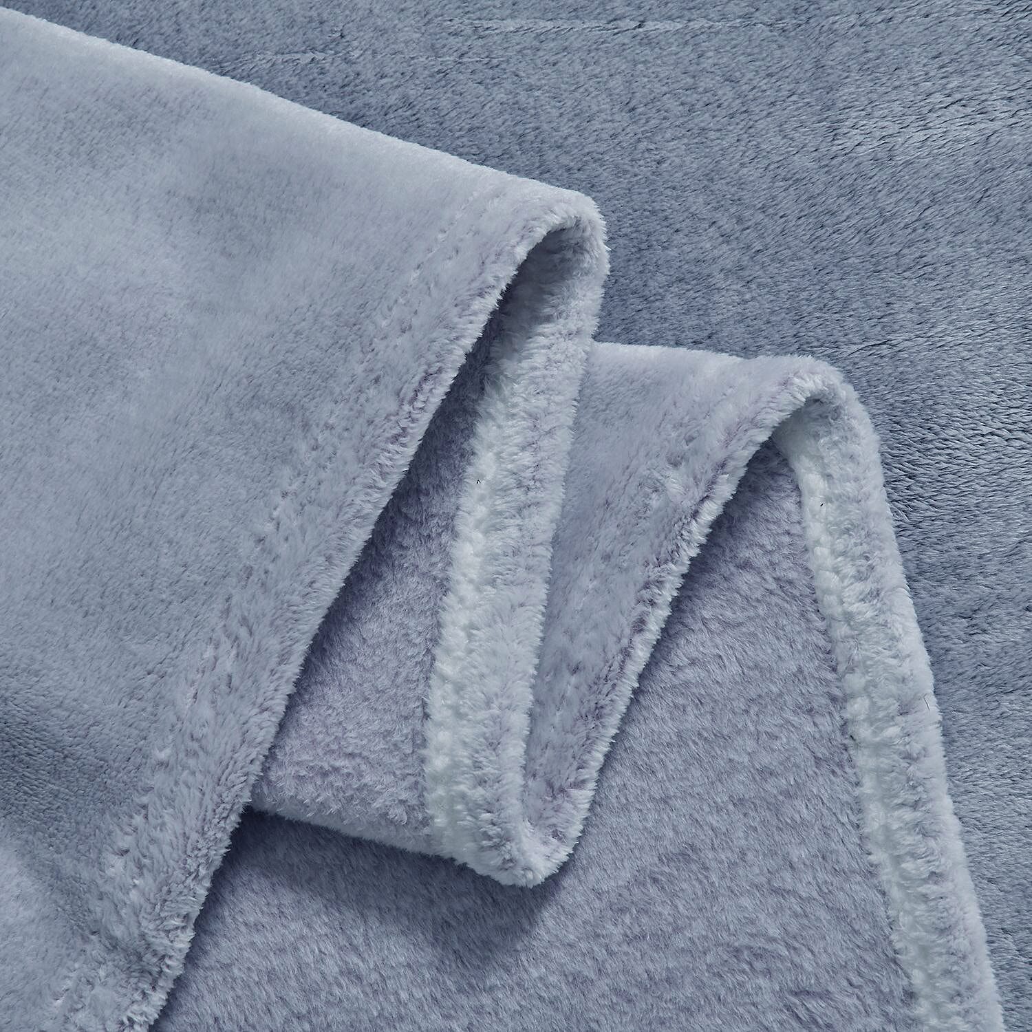 Luxury Edition - Super Soft Faux Fur Blanket (Size 200x150 cm) - Blue