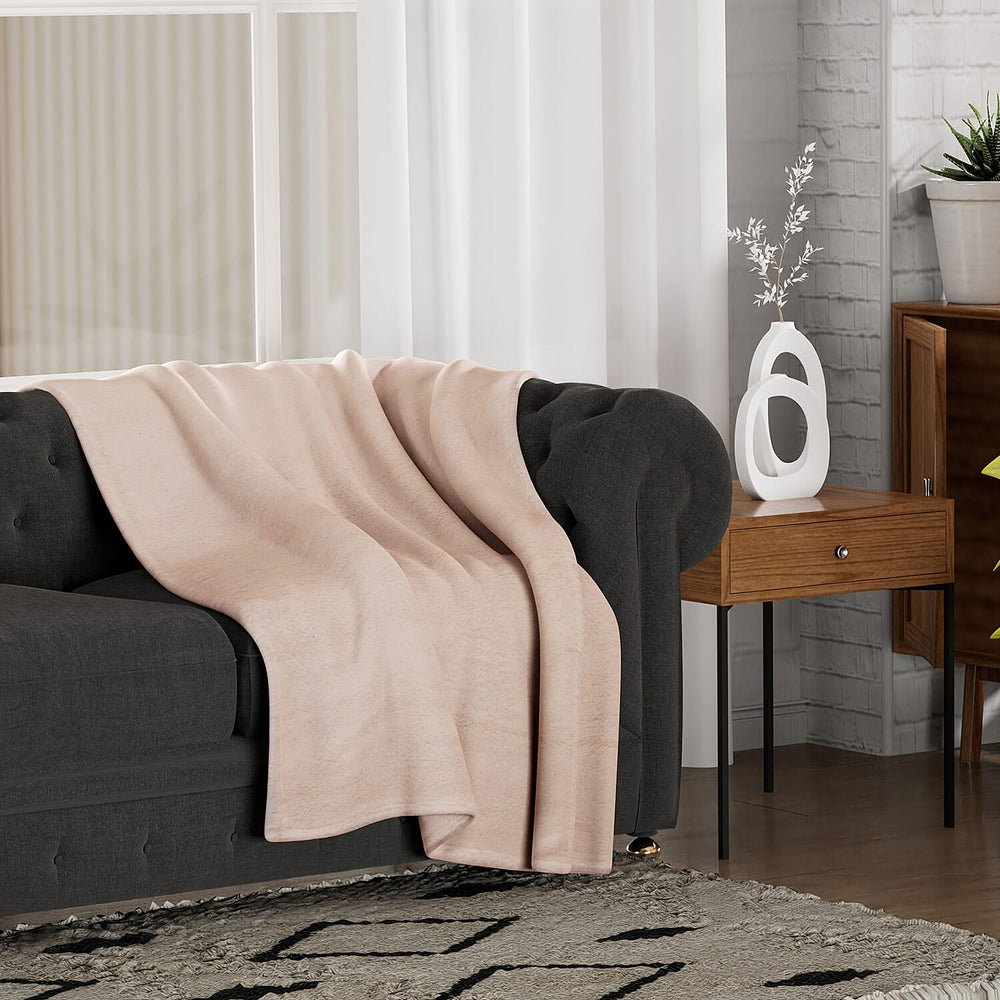 WINTER MEGA OFFER- Ultra Soft Blanket (Size 200x150 cm) - Ivory