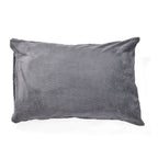 Luxury Edition - 3 Piece Set Teddy Fleece Duvet Cover & 2 Pillowcases - Grey Double