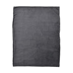 Teddy Fleece Double Layered Blanket (Double Size 200x150 cm) - Dark Grey