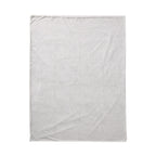Teddy Fleece Double Layered Blanket (Double Size 200x150 cm) - Dark Grey
