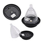 Set of 4 - Stunning Reflection LED Solar Garden Lights with White and Colour Changing Modes