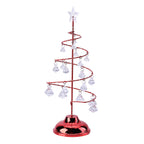Strings Christmas LED Tree Design Night Lamp (Size 33x13x13cm) (3xAAA Batteries - Not Incl.) - Red