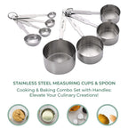 Value Buy - Set of 27 Stainless Steel Kitchen Utensils (Incl. Deep Colander Splash Bowl with 3 Graters Bowl with Lid, Measuring Cup & Spoon, Prep Bowl with Lid & Whisk)