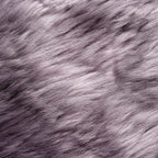 Acrylic Patterned Rug and Door Mat (Size 60x1 cm) - Grey & White