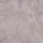 Super Soft Faux Fur Cushion Cover (Size 45 cm) - White