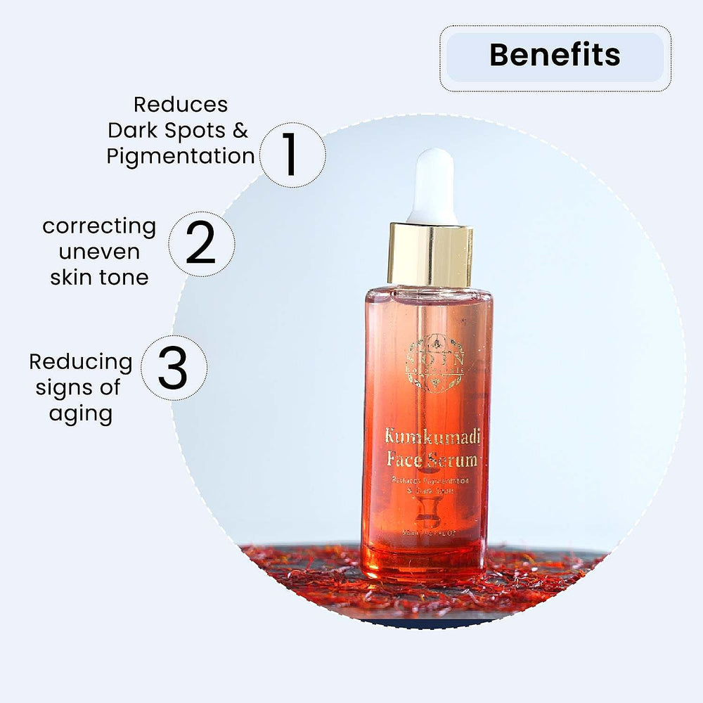 LOWEST EVER PRICE - Kumkumadi Eye and Facial Serum- 50 ml