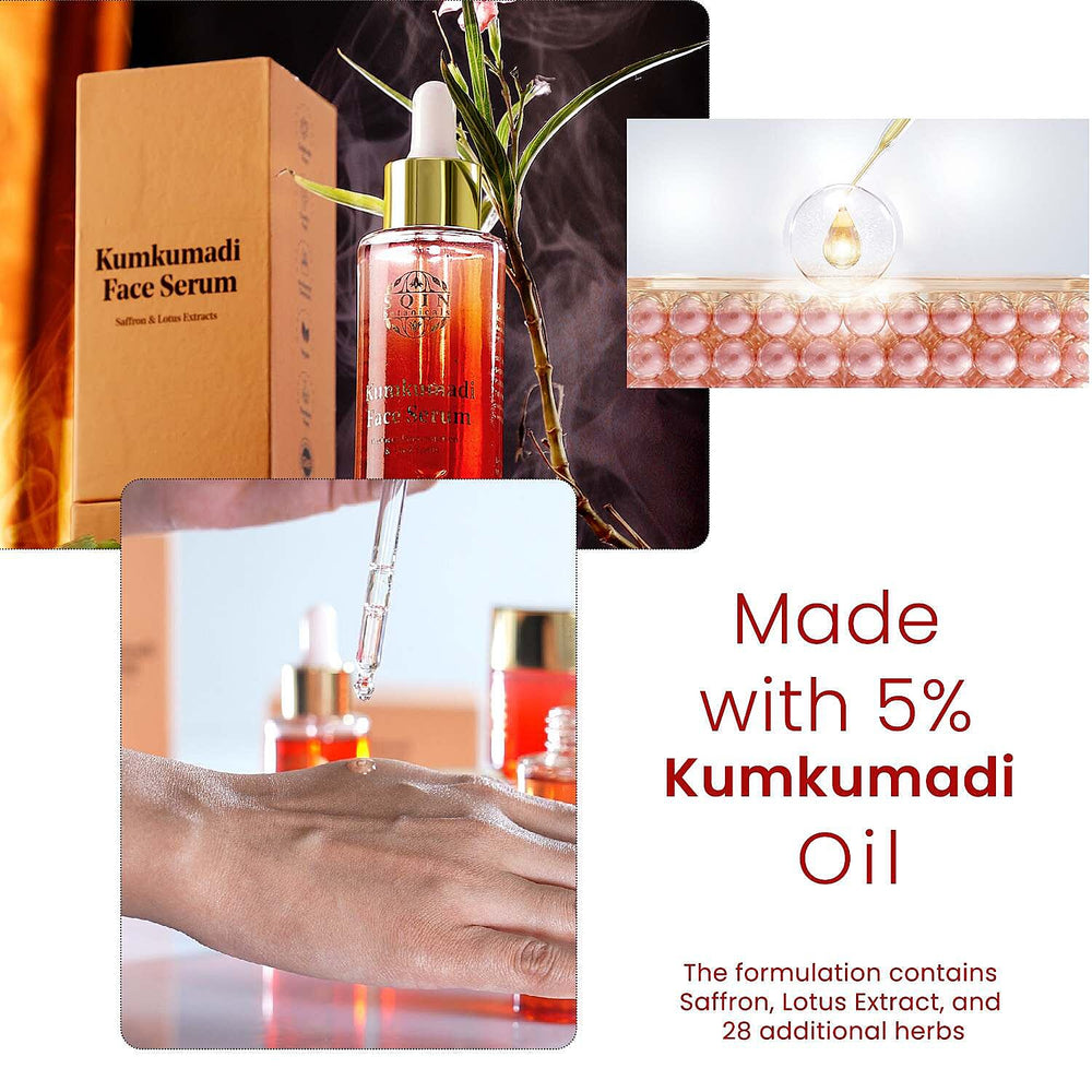 LOWEST EVER PRICE - Kumkumadi Eye and Facial Serum- 50 ml