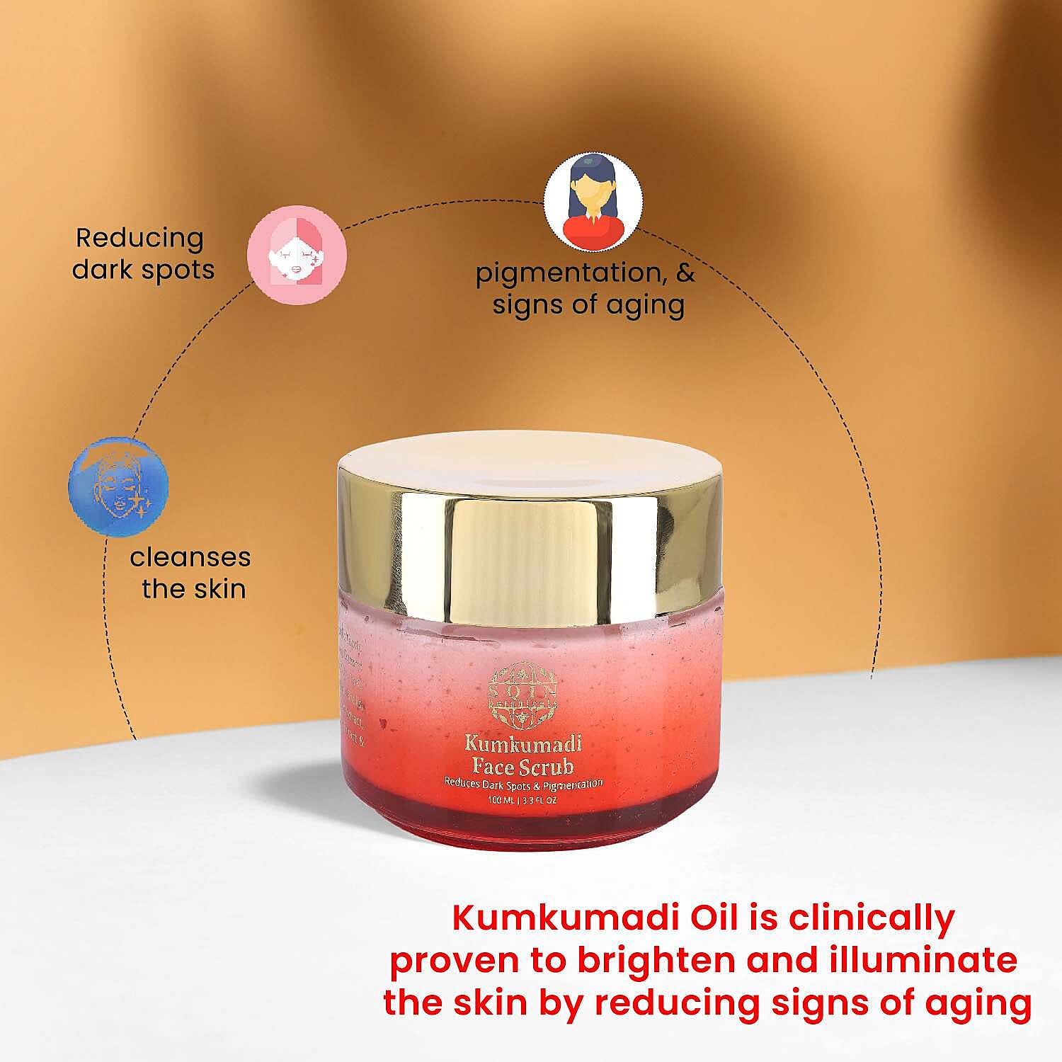 Kumkumadi Face Scrub - 100 ml