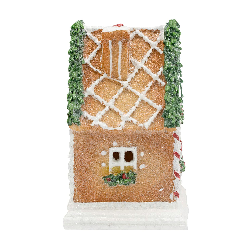Gingerbread Christmas House Decor Ornament (Size 11x11x6 cm)