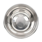 Set of 3 Stainless Steel Bowl with Plastic Lid - Grey