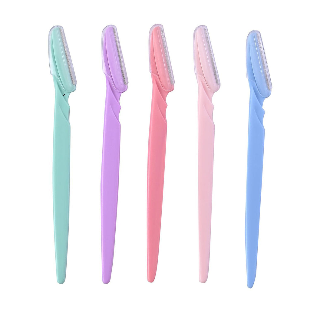 Set of 20 Eyebrow and Facial Shavers- Dermaplaning Tool for Women - Multi