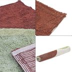 Handmade In India 100% Cotton Tufted Area Rug (Size 152 x 90 cm) - Multi