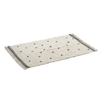Handmade In India 100% Cotton Tufted Area Rug (Size 152 x 90 cm) - Cream