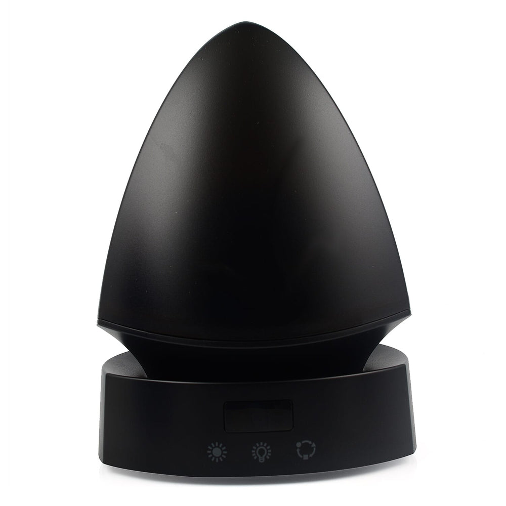 Night Projector Lamp for Kids With 360 Degree Rotation Function - Black - (16x16x12 cm)