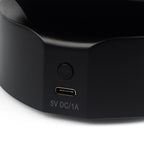 Night Projector Lamp for Kids With 360 Degree Rotation Function - Black - (16x16x12 cm)
