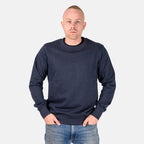 Close Out Deal - Mens Crew Neck Sweatshirt (Size S) - Navy