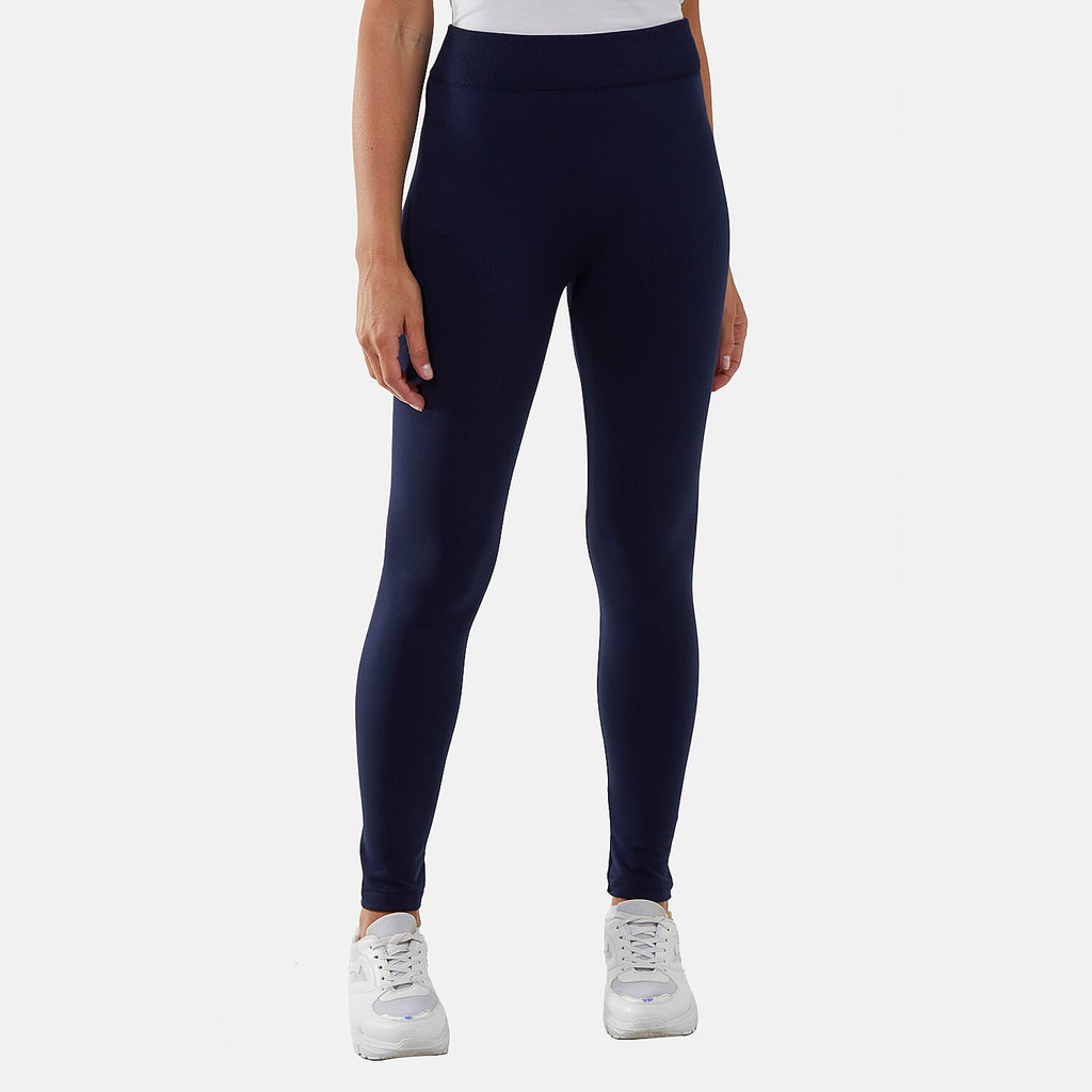 Nova of London - Full Range Fleece Lined Warm Leggings (Size 24-26) - Navy