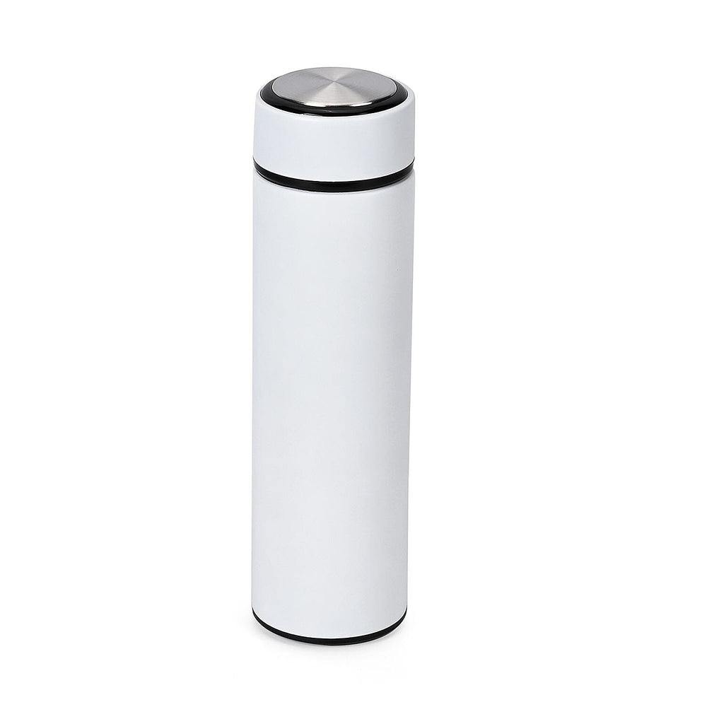 Hot - Cold Flasks with Tea Infuser Vacuum 500ml - White