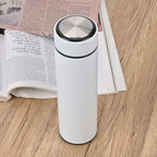 Hot - Cold Flasks with Tea Infuser Vacuum 500ml - White