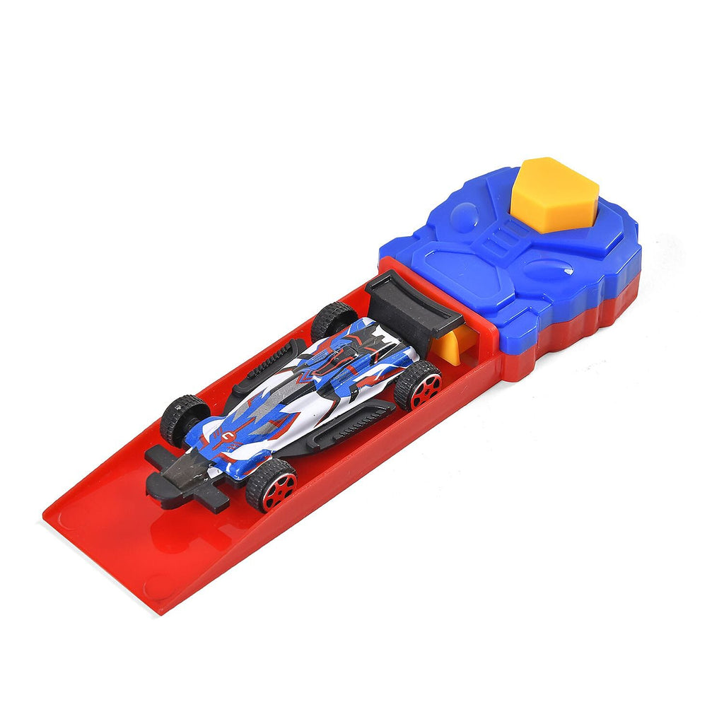One Time Close Out Deal- Set of 44 Pieces Metal Car Toys - 2 Pieces Launcher (Size 47x36 cm)