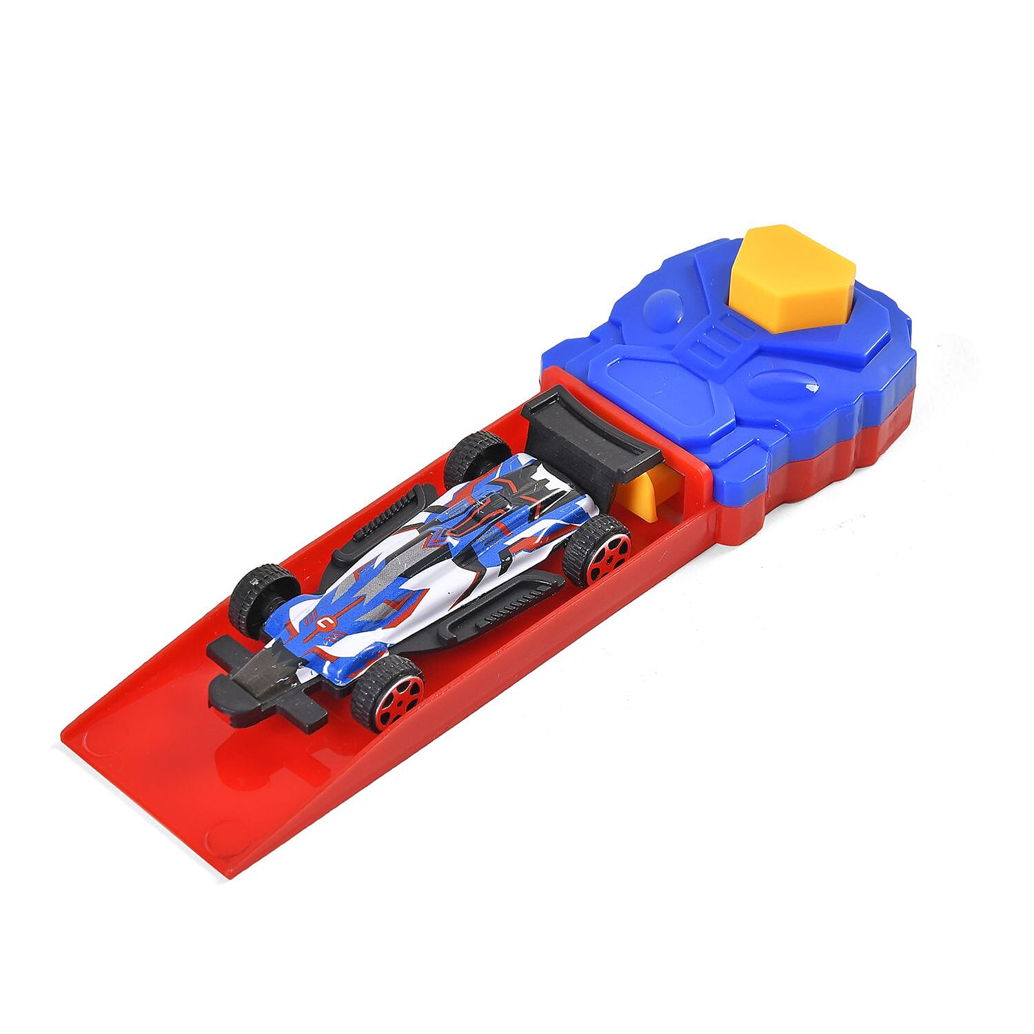 One Time Close Out Deal- Set of 44 Pieces Metal Car Toys - 2 Pieces Launcher (Size 47x36 cm)