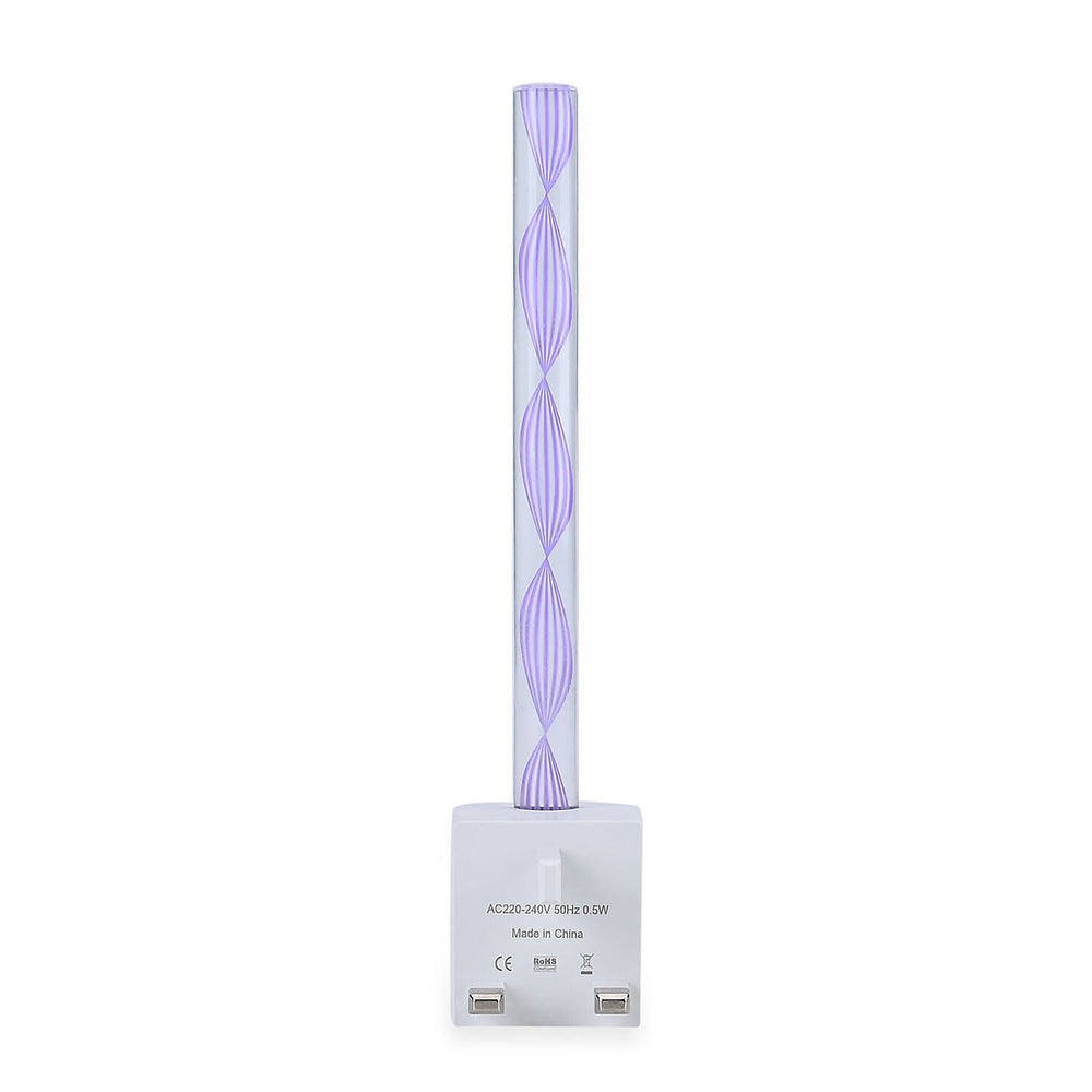 Set of 2 Motion Sensor LED Night Light - Purple