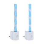 Set of 2 Motion Sensor LED Night Light - Blue
