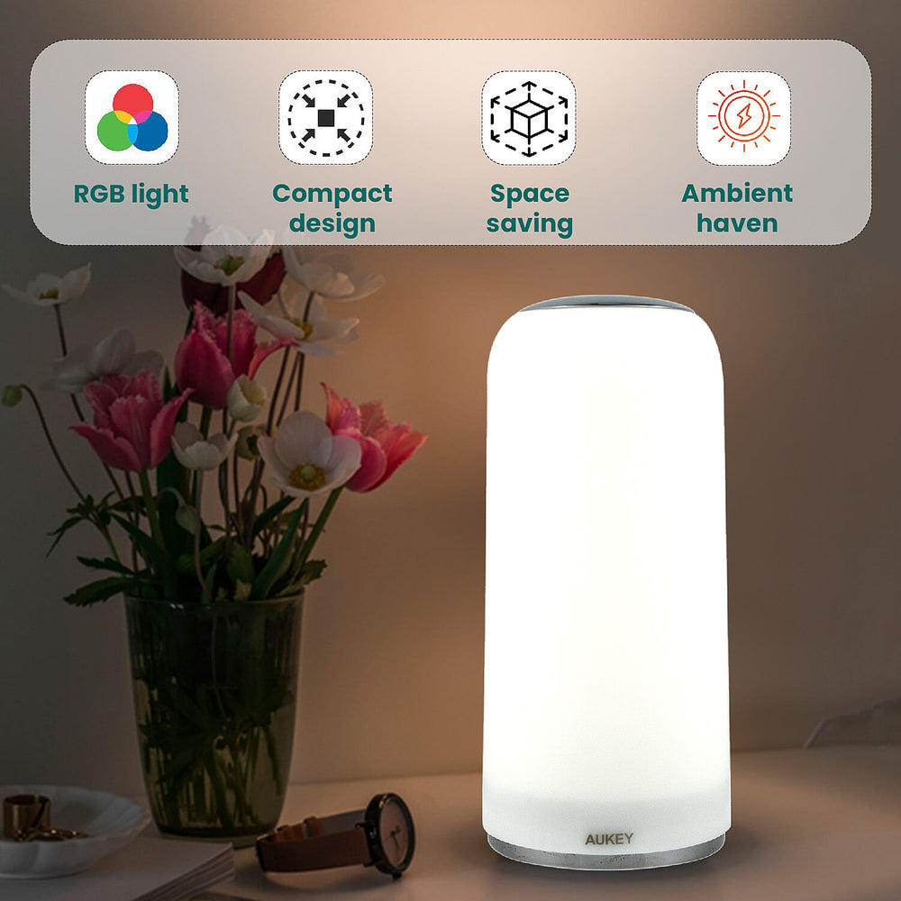 CLOSE OUT DEAL - AUKEY Touch Control RGB Lamp LT-T7R