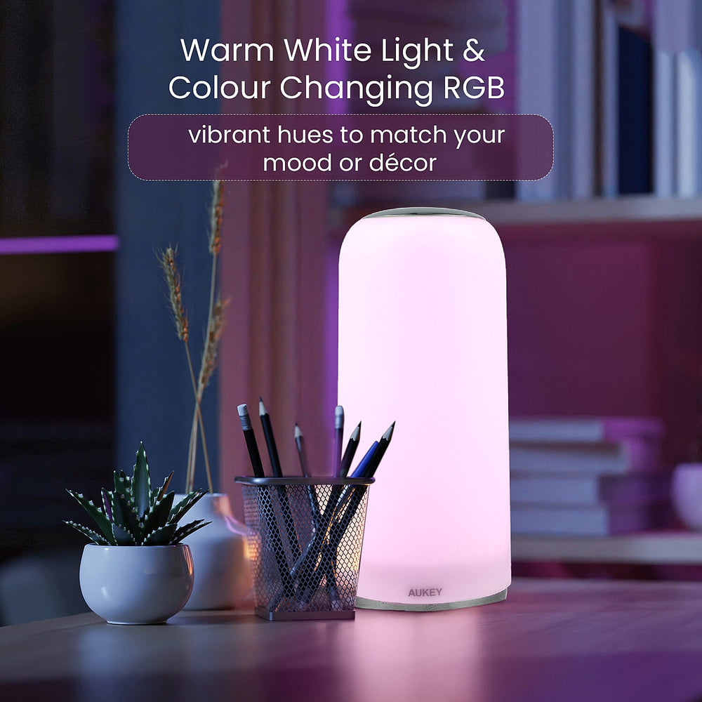 CLOSE OUT DEAL - AUKEY Touch Control RGB Lamp LT-T7R