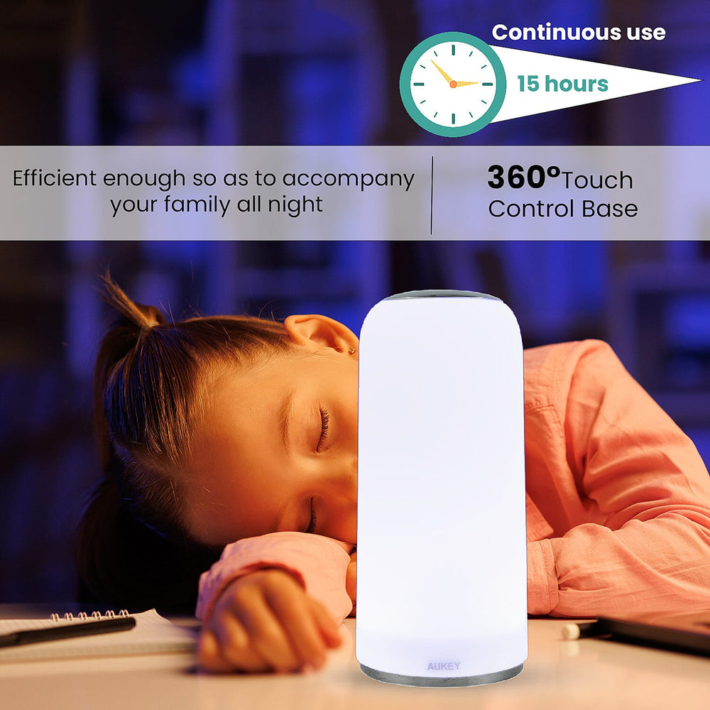 CLOSE OUT DEAL - AUKEY Touch Control RGB Lamp LT-T7R