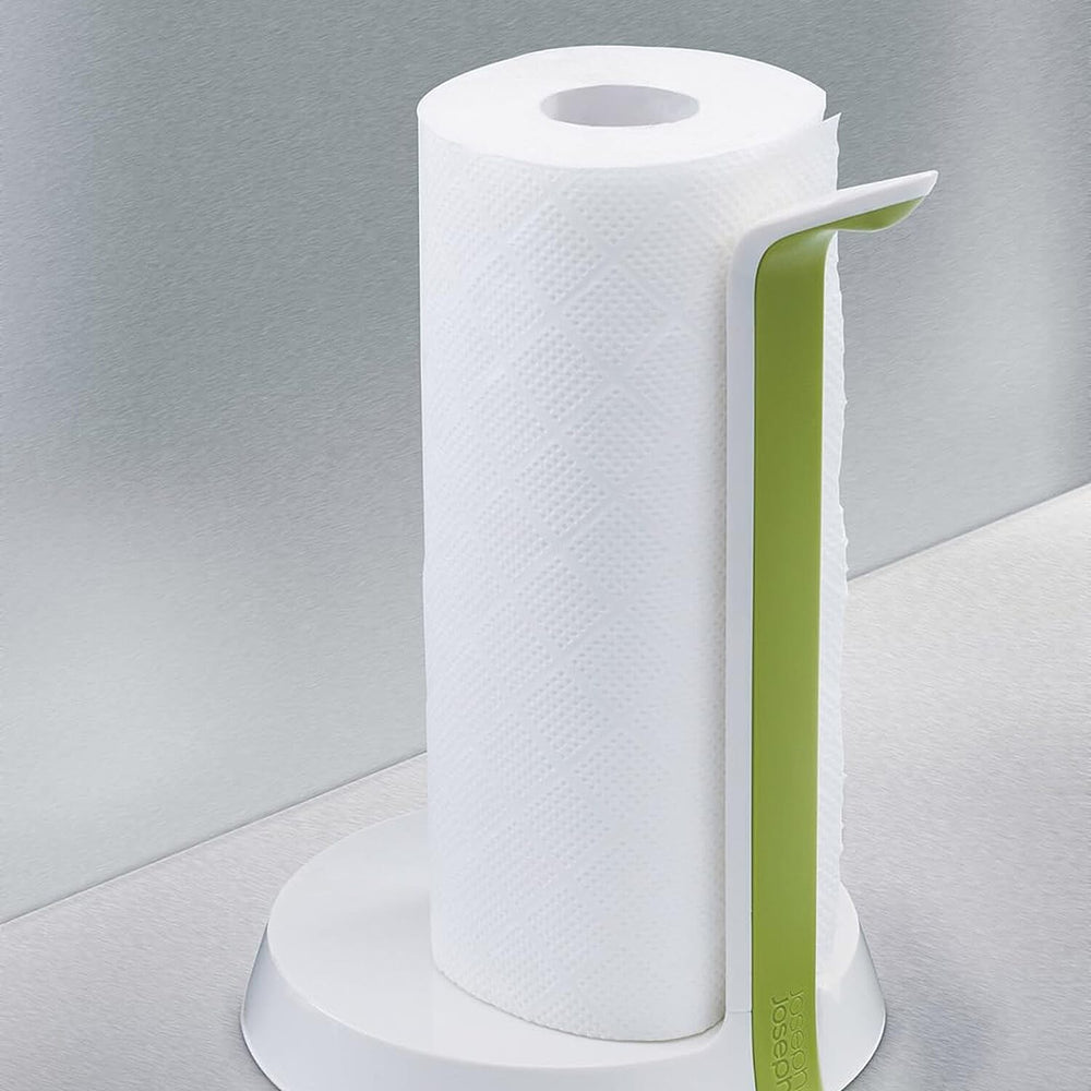Easy-Tear Kitchen Roll Holder - White