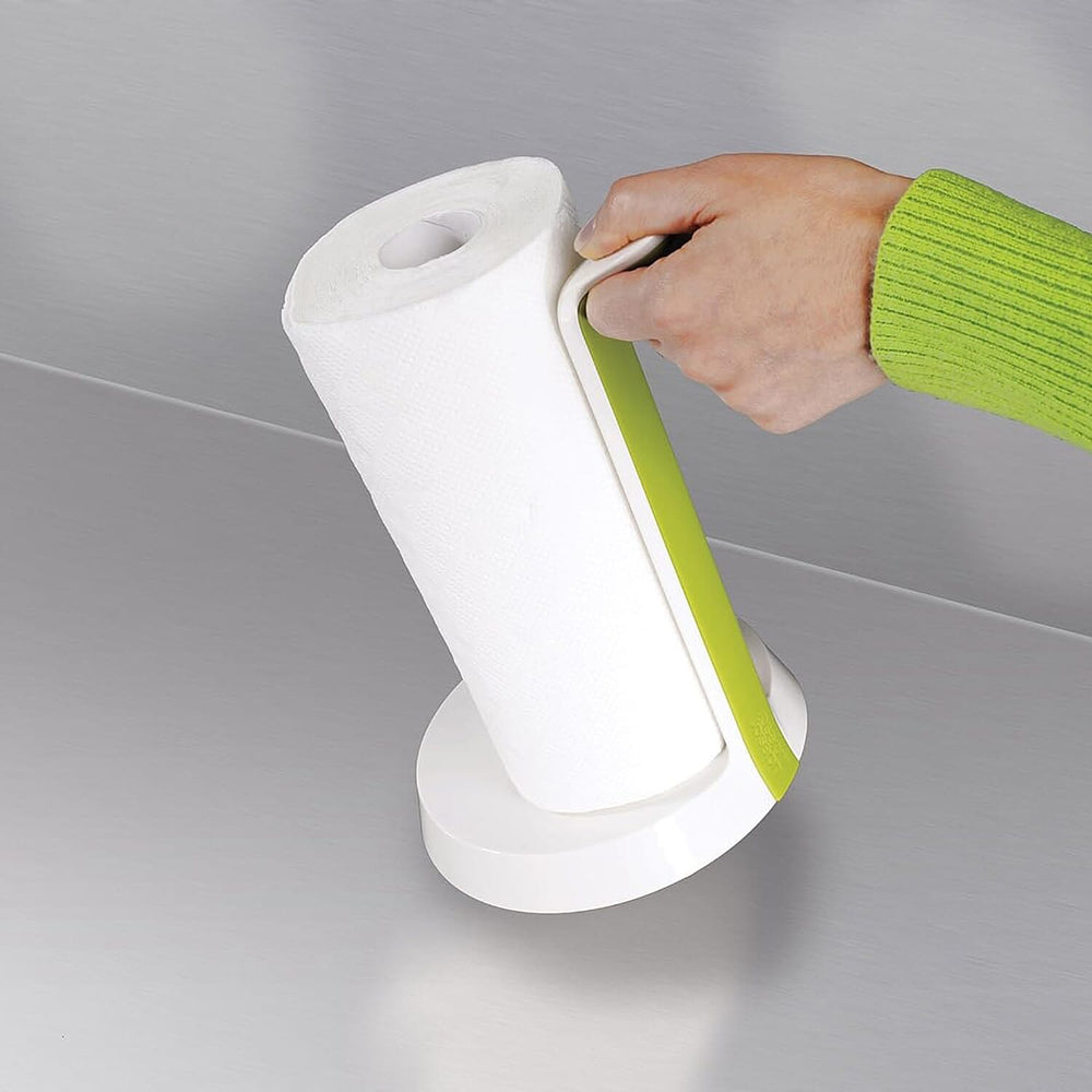 Easy-Tear Kitchen Roll Holder - White