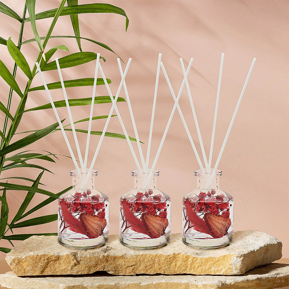 Set of 3 - 50ml Berry & Bay Diffuser - Light Pink