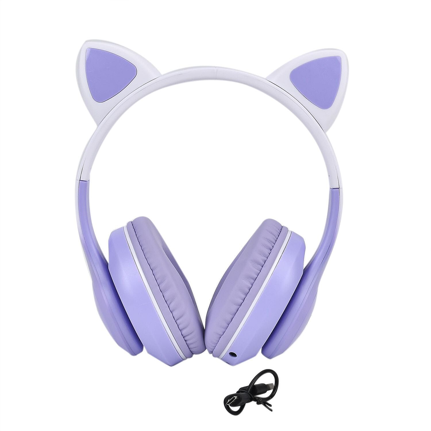 On-Ear and Over-Ear Headphone (Size 16x8 cm) - Purple & Pink