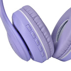 On-Ear and Over-Ear Headphone (Size 16x8 cm) - Purple & Pink