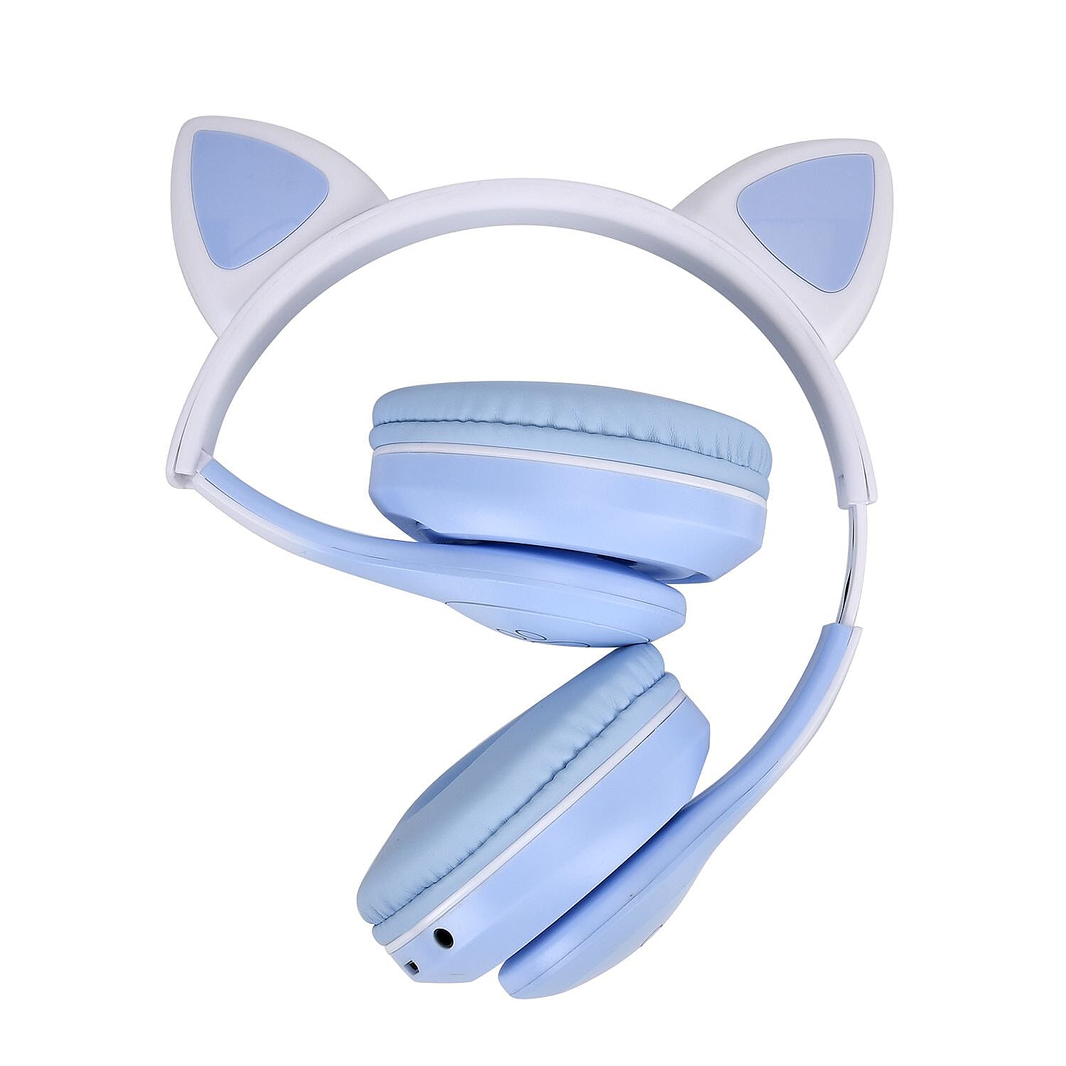 On-Ear and Over-Ear Headphone (Size 16x8 cm) - Blue & Pink
