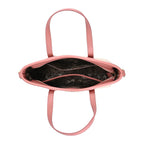 GUANCHI  Oval Crossbody Bag with Handle Drop - Off White - Pink