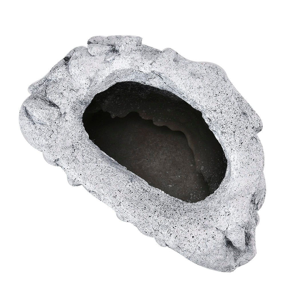 Decorative Women Head Shaped Planter - Stone texture