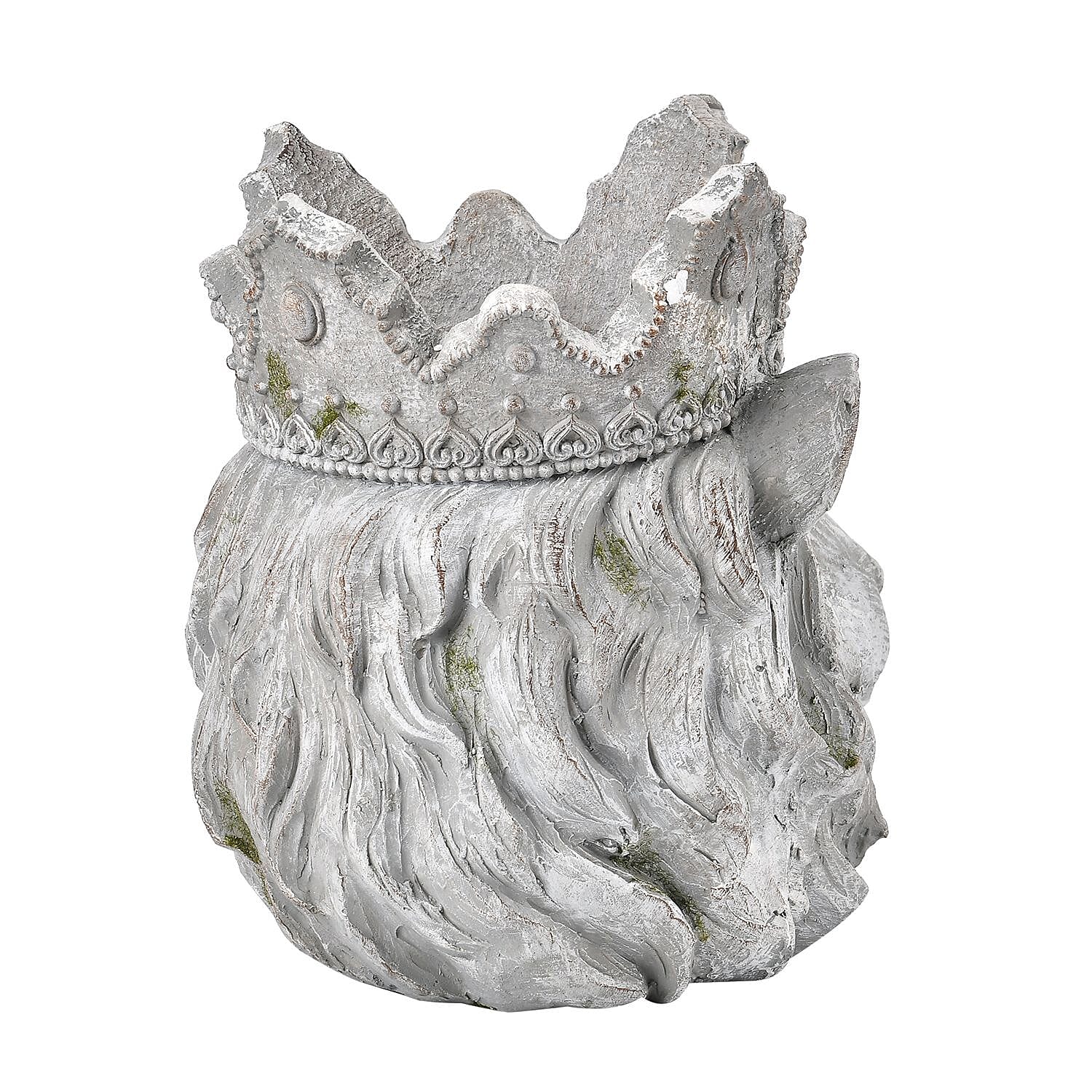 Decorative Pot and Planter (Size 32x26x31 cm) - Cement Grey