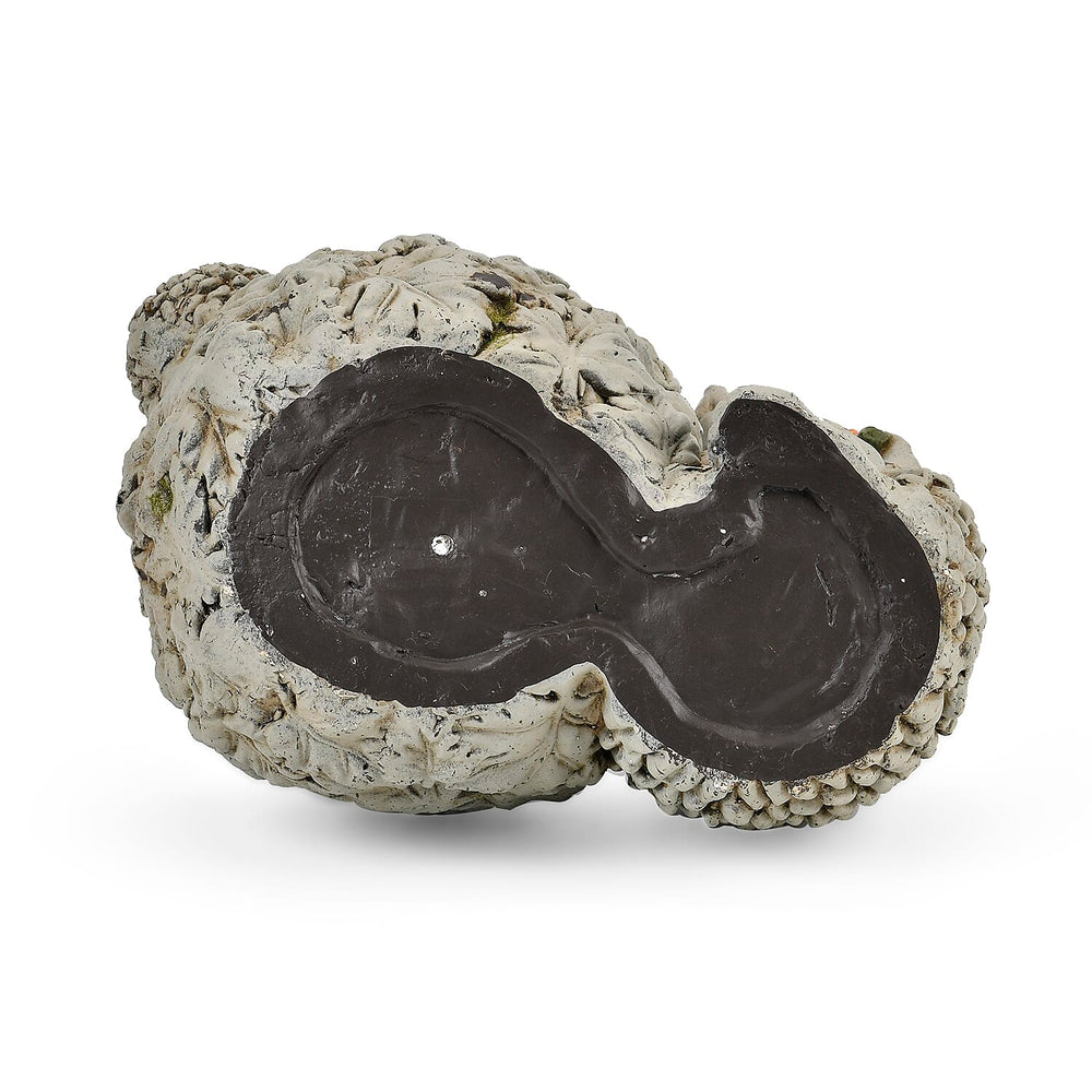 Decorative Hedge Hog Planter - Bronze Green