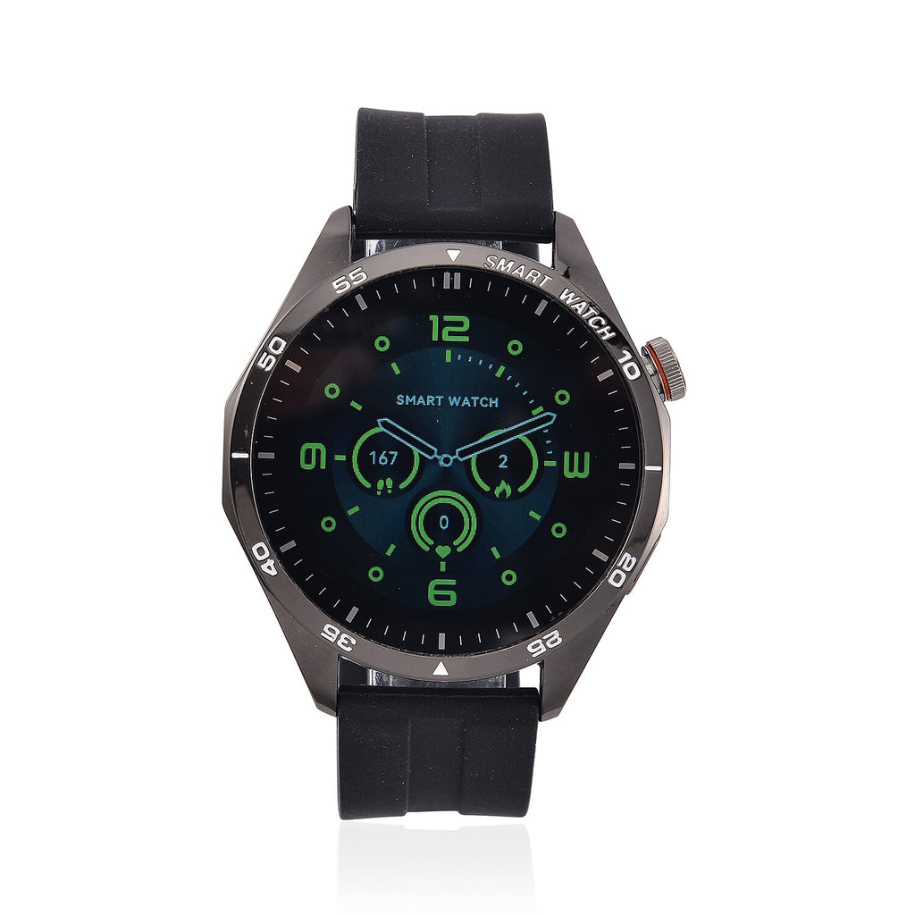 Brand New- Full Screen Touch Waterproof Bluetooth Smartwatch (Compatible with Apple iOS 8, Android  5 or Above) - Black
